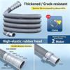1-2M Washing Machine Hose Washing Machine Hose Drain Stretchable Ripple Universal Accessories