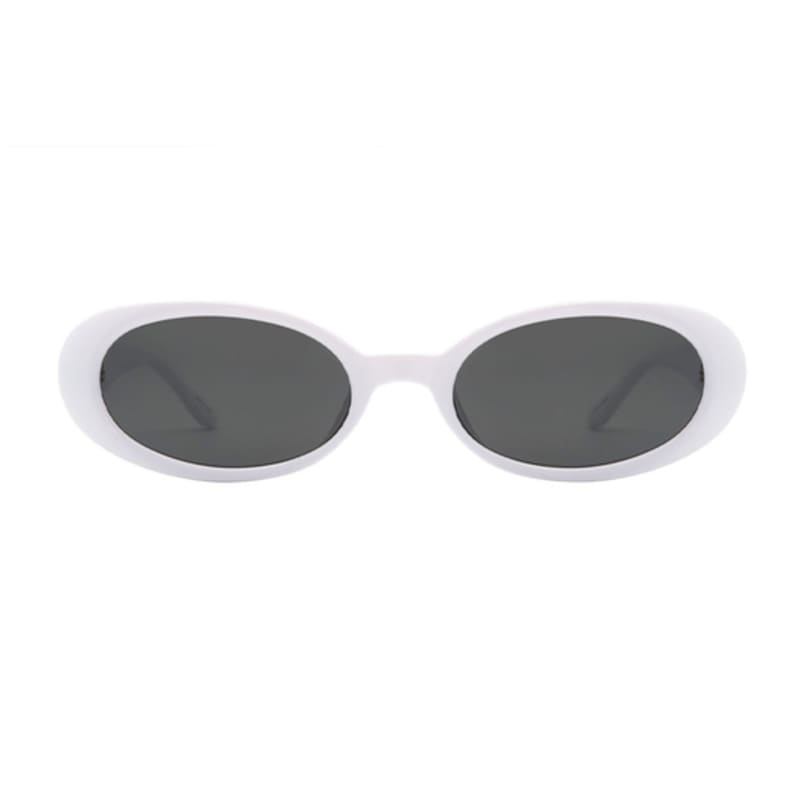 Oart Monika WHITE BLACK Horn-rimmed Sunglasses
