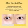 shaishaishai BANANA PDRN Conceal - Hydrating Under Eye Cream & Dark Circle Coverage, Advanced Formula with PDRN + Ectoin, Non-Sticky (Caramel)