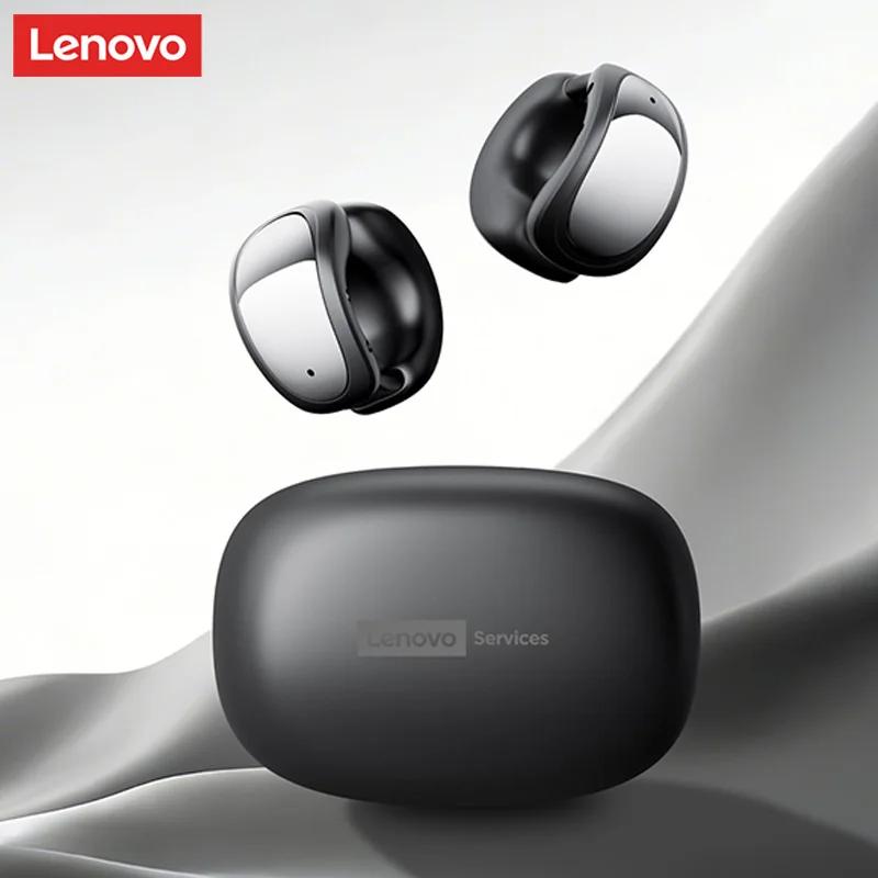 Originální bezdrátová sluchátka Lenovo RS121 OWS otevřeného typu, s klipem na ucho, Bluetooth sluchátka, HiFi zvuk, pro sport a hry, s nízkou latencí, s mikrofonem, Nové