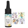 Transparent UV Resin Glue Crystal Clear UV Crystal Resin UV Jewelry Resin  Jewelry Making