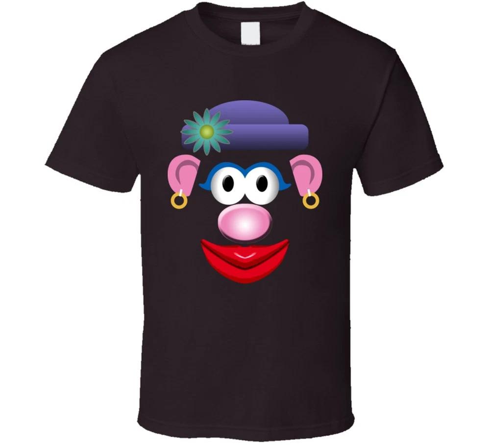Mrs Potato Head Toy Face T Shirt