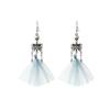 Zinc Zinc Alloy Skeleton Earrings Hip Hop Imitation Human Bone Earrings Fashion Halloween Earrings  Gift