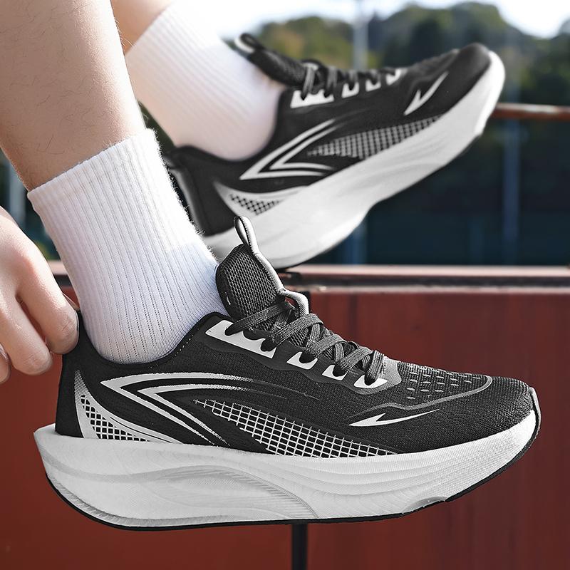 Męskie Specjalistyczne Buty do Biegania na Maratony z Płytką Węglową Oddychające Lekkie Damskie Wygodne Sportowe Antypoślizgowe Amortyzacja Stabilność Sneakersy