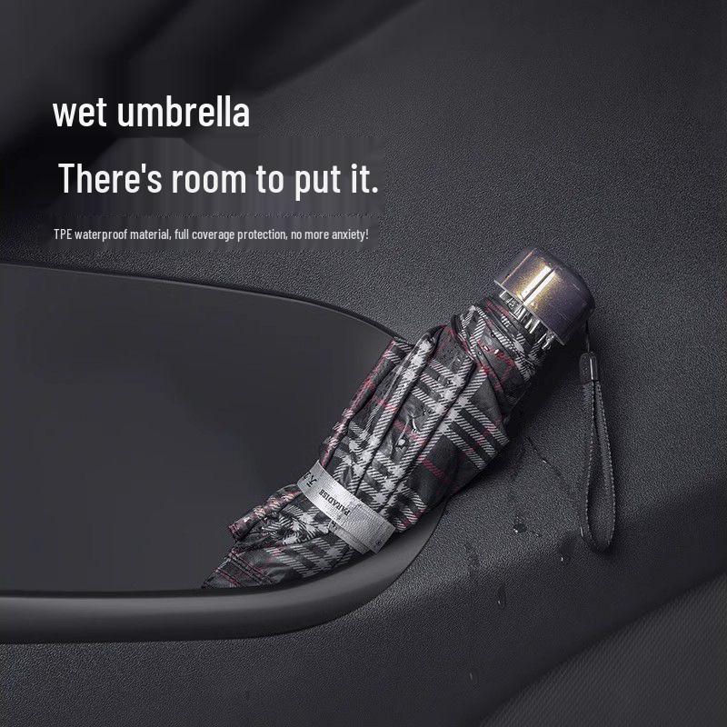 Tesla Model 3/Y Door Slot Storage Box and Full Coverage Mat for Refreshed Models