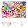 Bead Toys for DIY Handmade Kit for and Colorful Approximately 450 24 with Storage Perfect Gift for Birthdays Girls, Crafts, Accessories, Bracelets,