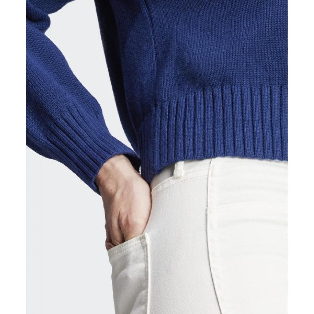 Adidas Adidas  Knit Half Zip   Dark Blue Il1945