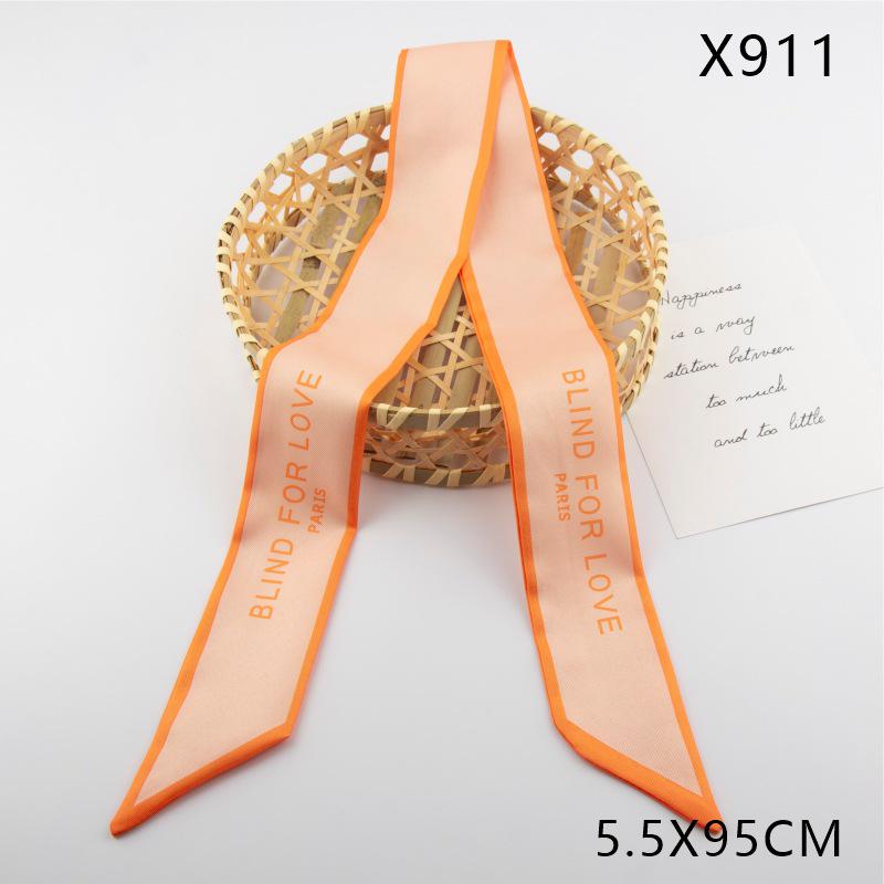 Versatile Vintage Silk Scarf: Hair Tie, Headband, Bag Accessory