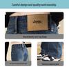 JEEP Women's High-Waist Straight-Leg Wide-Leg Jeans