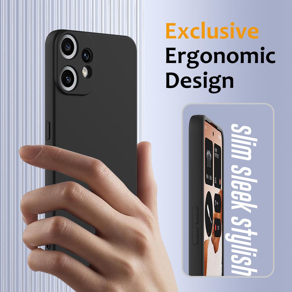 For Nothing CMF Phone 2 Pro Case Compatible with MagSafe Anti-Drop Liquid Silicone Phone Cover