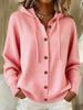2026 Europäischer und Amerikanischer Knopfstrick Kapuzenpullover Cardigan Jacke Herbst und Winter Neu Einfarbig Lässig Mode Damenbekleidung