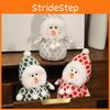 Delightful Short Plush Snowman And Penguin Set Perfect For Winter Wonderland Displays
