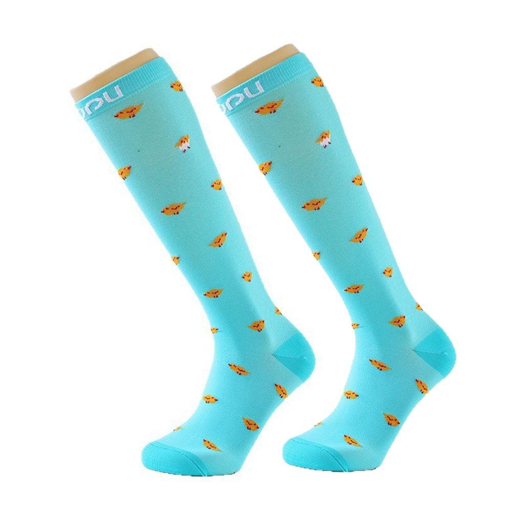 Knee High Pressure Stockings Elastic Varicose Veins Socks Soft Compression Socks  Running