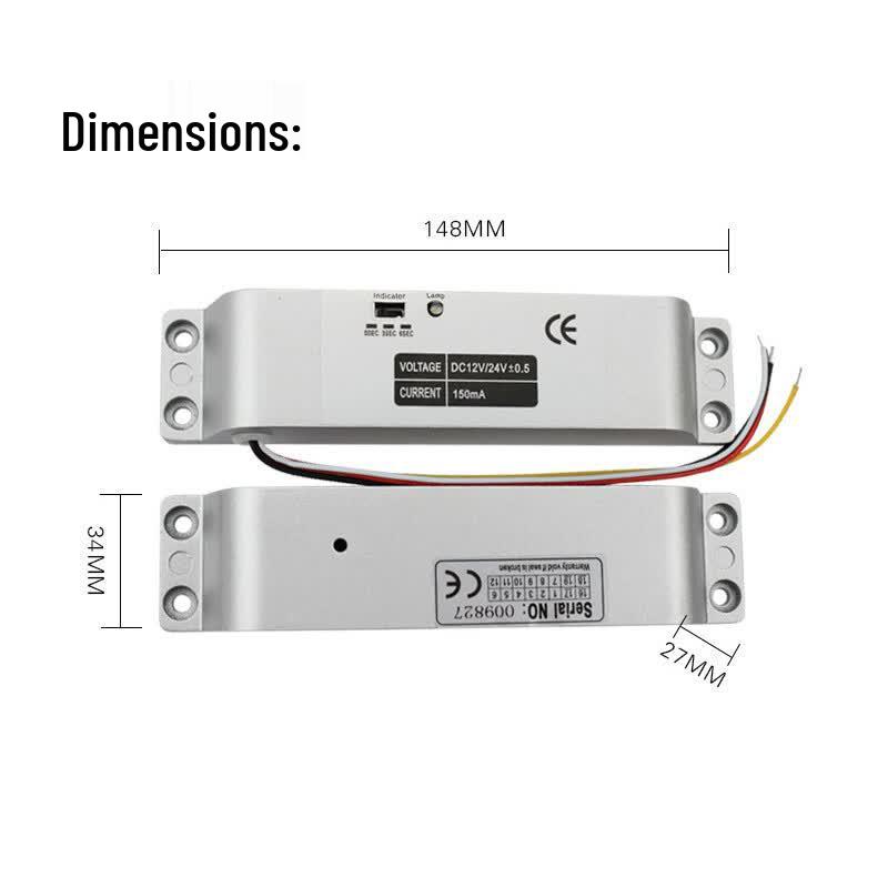 Jinggan Aluminum Electric Bolt Lock