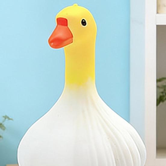 Stress Relief Garlic Duck Toy Squeeze Sensory Toy Soft Stretchy Duck Concentration Aid Hand Exercise Relaxation