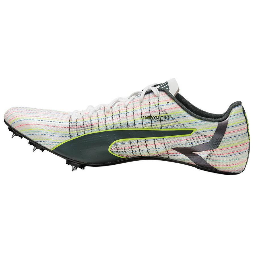 Puma Future Faster+ Slip Resistant Durable Low Top Carbon Plate Sprinting Shoes Unisex Shoe White 376559-02