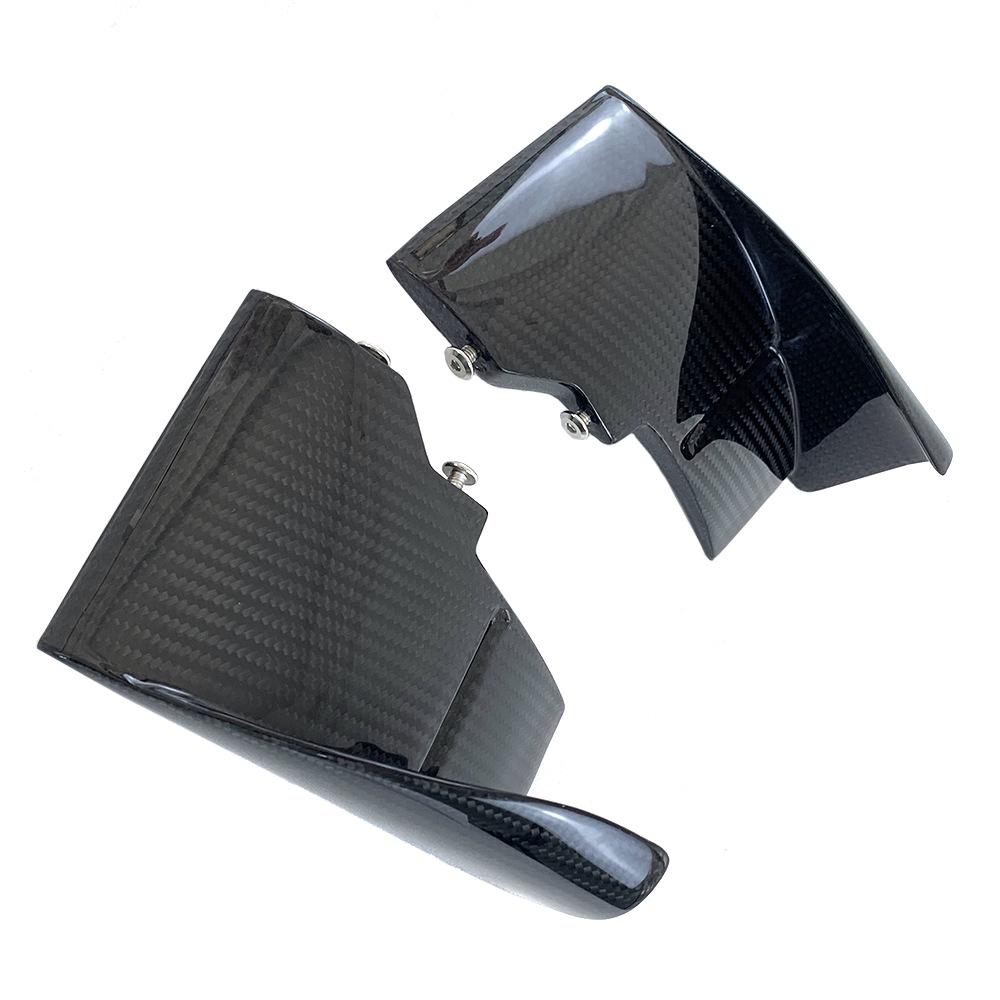 Kawasaki H2/H2R Carbon Fiber Lower Side Air Deflector