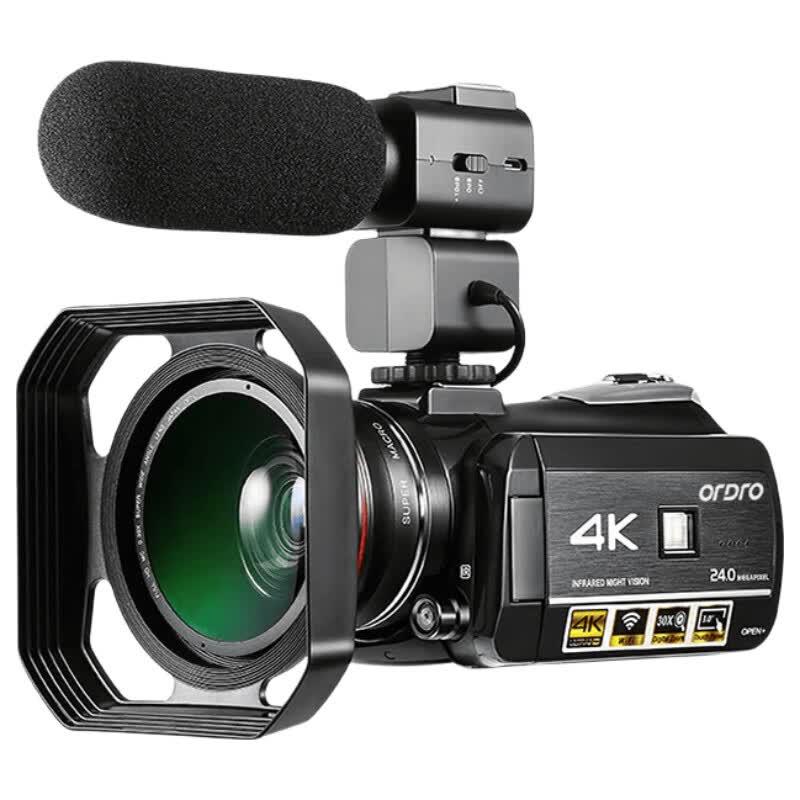 

ORDRO AC3 4K Digital Camcorder with IR Night Vision & 30x Zoom (CN version)