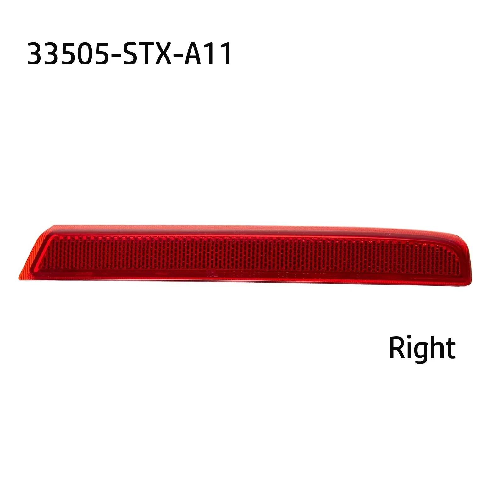 

For Acura For MDX 2010-2013 Rear Bumper Reflector For Acura For MDX 2010-2013 33555-STX-A11 33505-STX-A11 Plastic