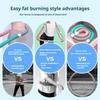 Weighted Soft Spring Hoop Foldable Fitness Hoop Exercise Hoop Slimming Exercise Equipment for Home and Travel