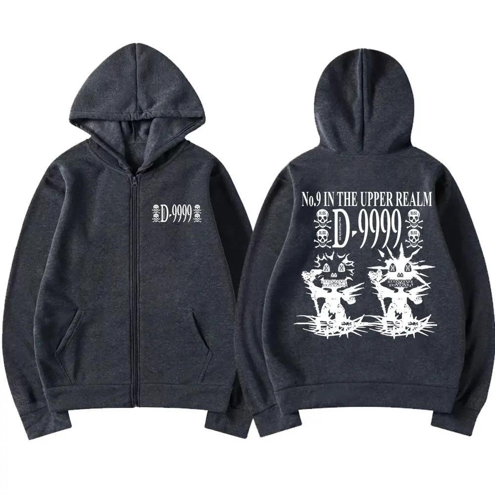 

Горячая толстовка с капюшоном и принтом листьев рэпера в винтажном стиле с застежкой-молнией 3XL темно-серого