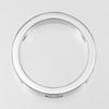 CARTIER love Ring K18 white gold/3P Diamond #5.8(US Size) 8.82g Women Used