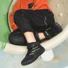 Atmungsaktive Wandersneaker Jungen Mädchen High-Top Outdoor Sportschuhe Rutschfest Kinder Freizeittrainer Camping Trekking Kletterschuhe