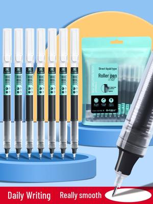 Fangyu Large Capacity 0.5 Gel Ink Rollerball Pens In Blue & Red for Students