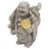 Statua di Buddha Resina Mini 8cm Maitreya Buddha Ridente Figurina per Decorazione Casa Ufficio Regalo