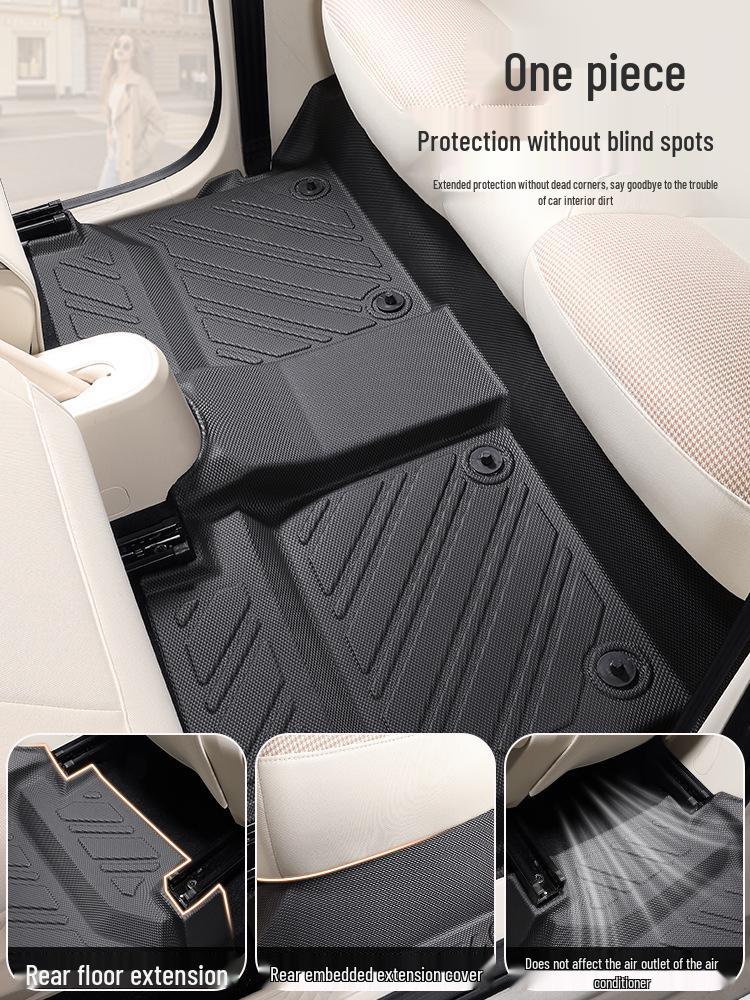 Kompatible Fußmatten für Wuling Hongguang Mini Dritte und Vierte Generation Macaron, Version für vier Türen