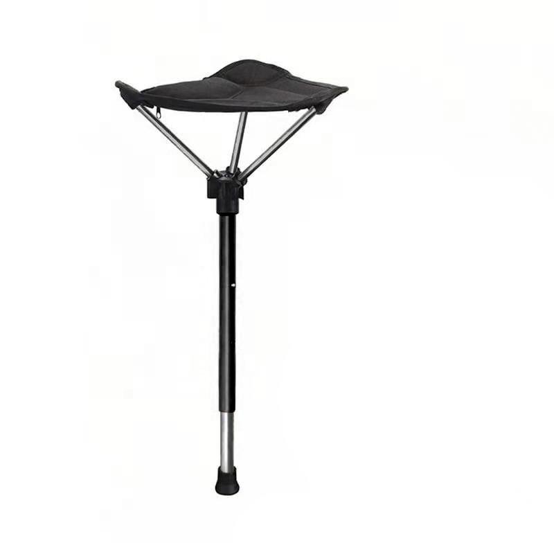 Складной табурет-тренога: Легкое, портативное сиденье для кемпинга, рыбалки и активного отдыха на природе