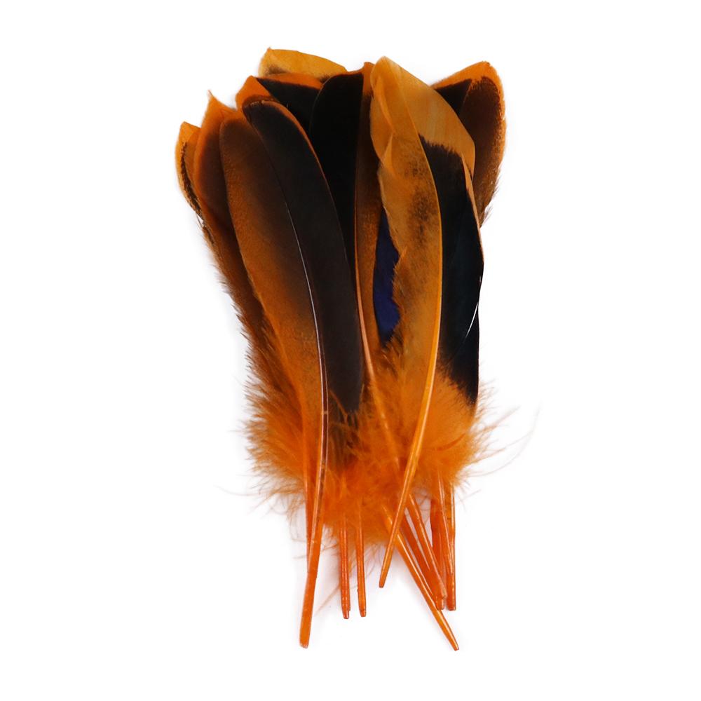 50/100PCS Wild Duck Feathers for Craft Natural Pheasant Plume Making DIY Handicraft Accessories Wedding Party Jewelry Gift Decor