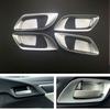 Inner Door Bowl Cover Decoration 4pc 14-2020 Silver ABS Fit for Honda Fit/Jazz
