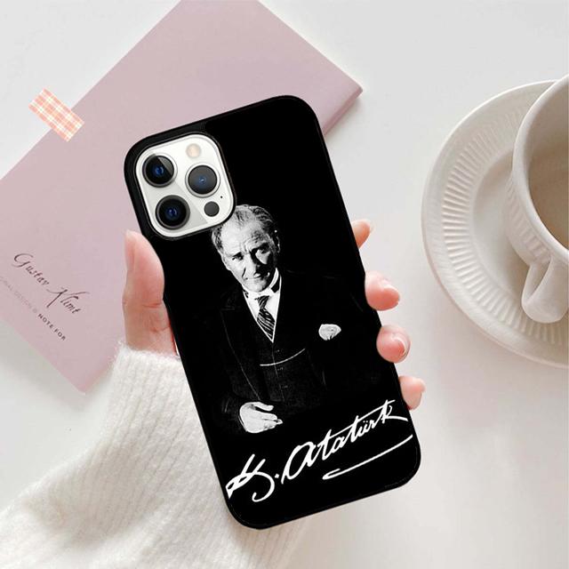 Mustafa Kemal Ataturk Phone Case For iPhone 17 Air 15 16 11 12 13 14 Pro Max Cover For iPhone 17 Air Max Plus Fundas