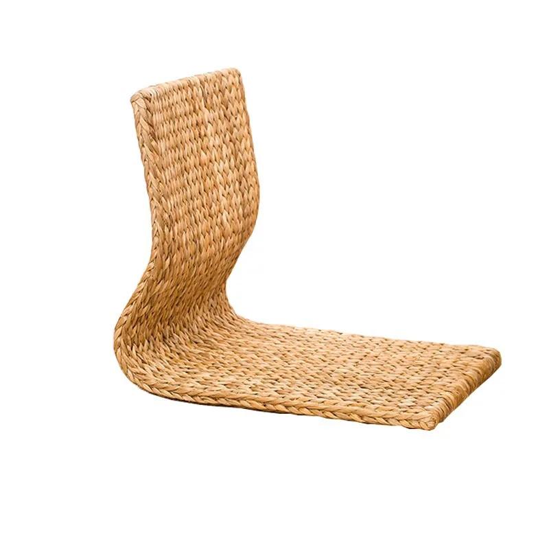 Japanese-style Tatami Legless Chair Straw Rattan Chair Bed Computer Chair Single Bay Window Seat and Room