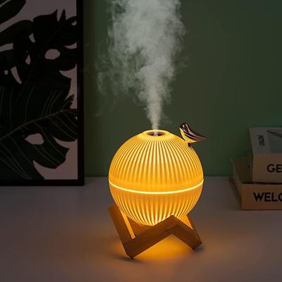 Miniaturní zvlhčovač USB 330 ml, tři úrovně okolního světla, dva režimy mlhy, ultrazvukový atomizér Cool Mist Maker pro domácí kancelář