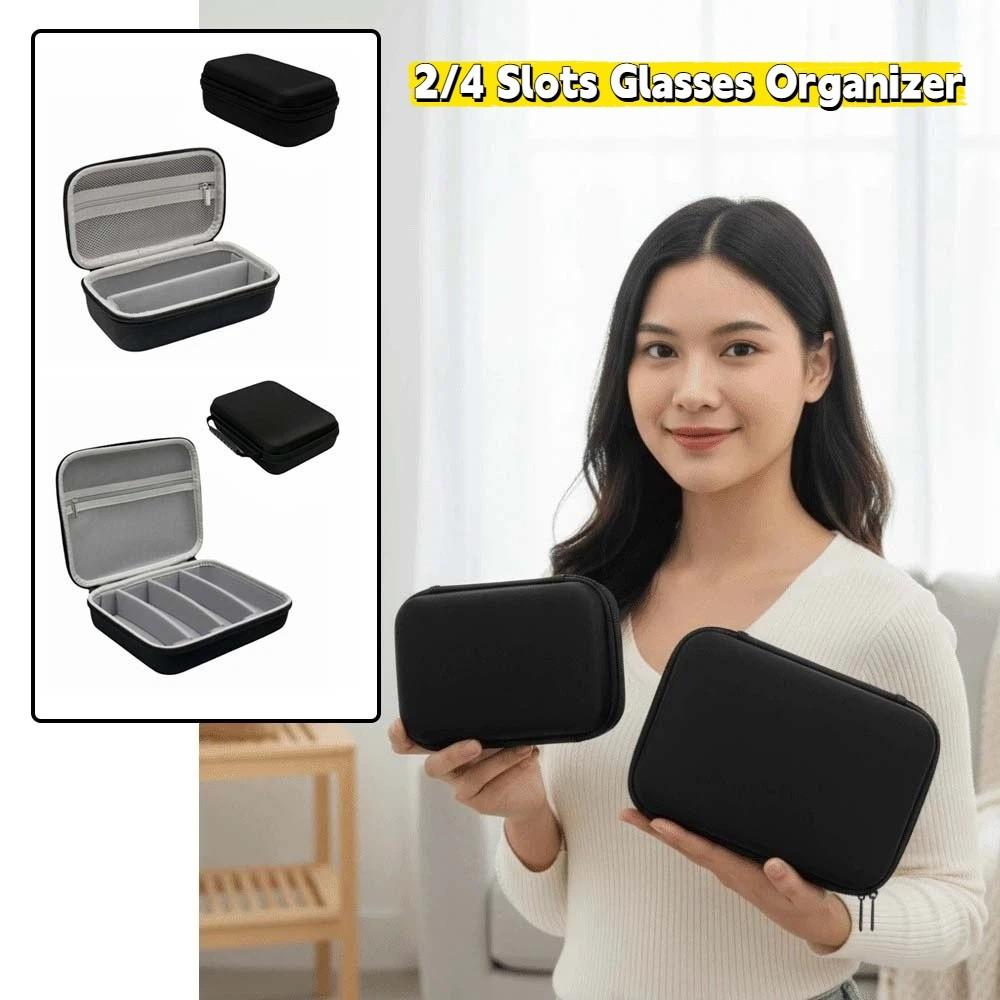 Oxford Cloth Glasses Storage Box Portable Sunglasses Protective Case  Daily