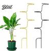 Vertical Plant Growth Guide Support Stake Metal Spiral Support Curved Stem Holder Indoor Navigator for Climbing Plants Monstera Pothos Roses