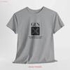 Gen X Dont Mess With Heavy Cotton T Shirt Vintage Stretched Comfortable Casual Slightly Graphic Versatile