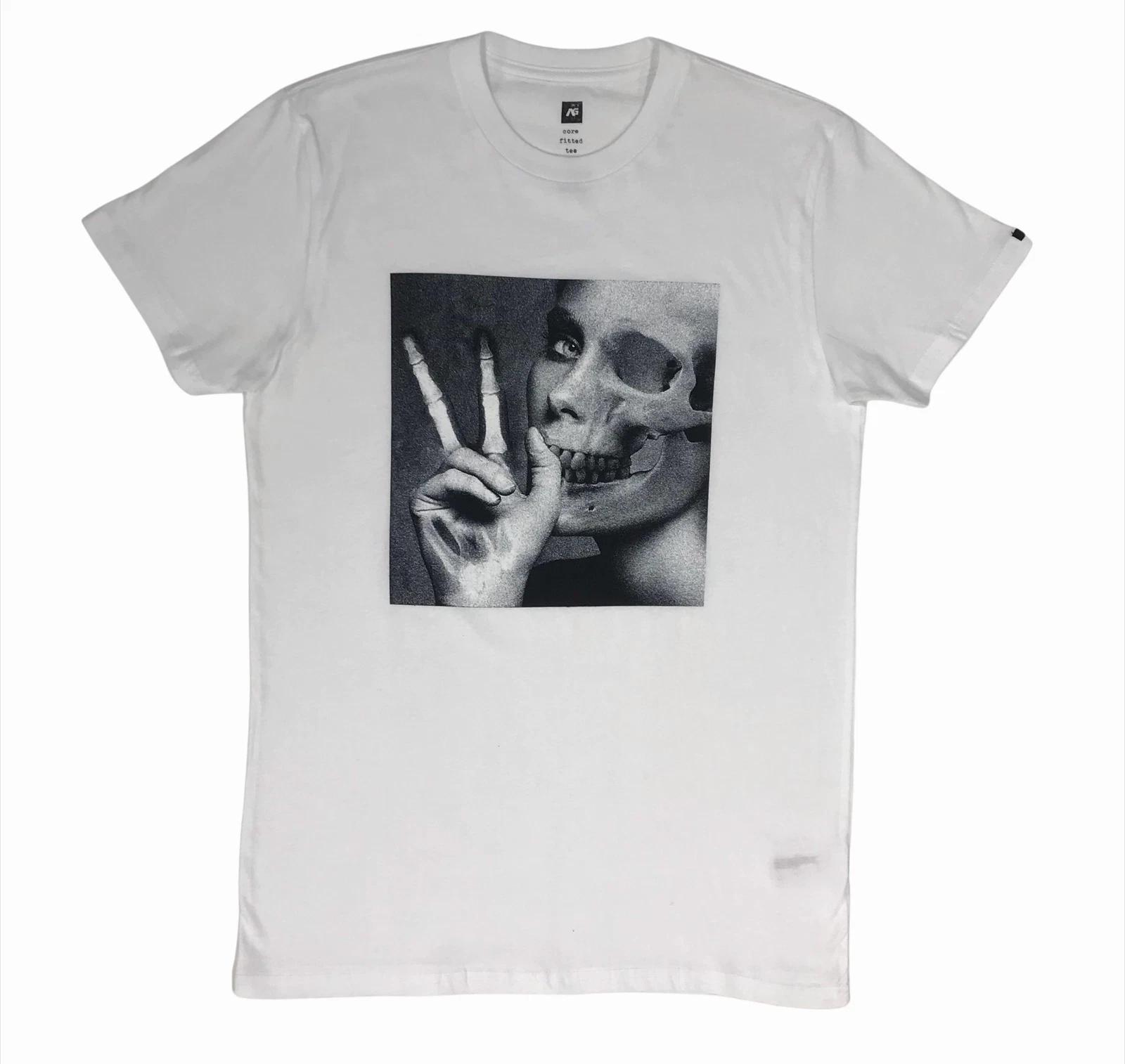 Analog Rest In Peace White T-Shirt XL