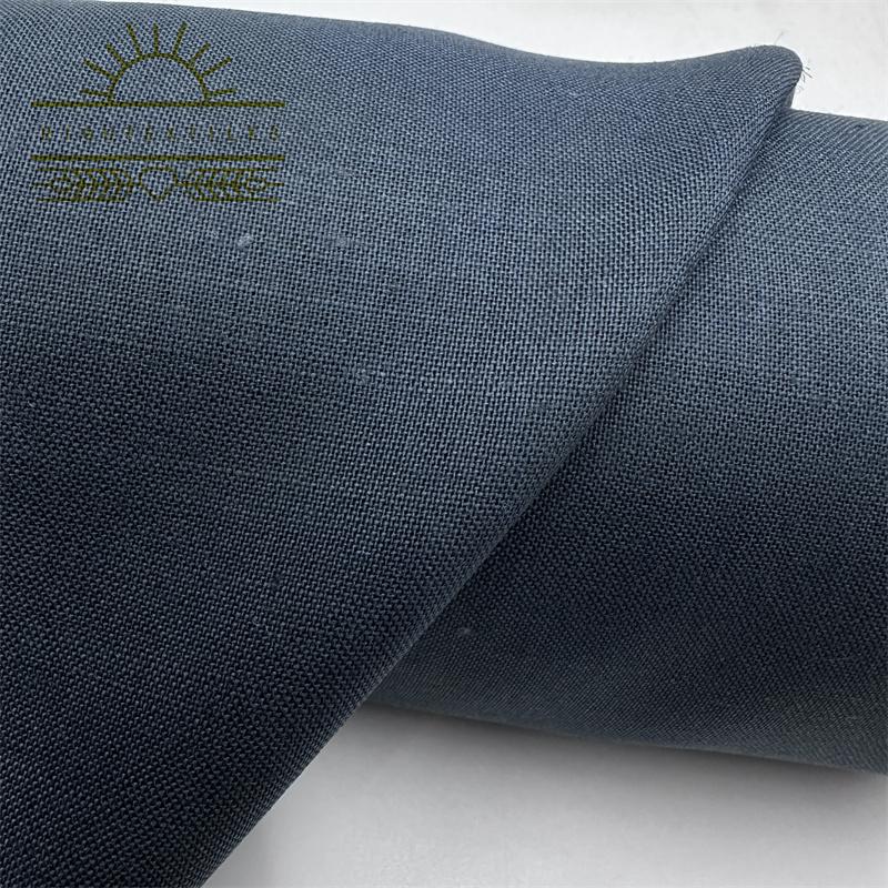 EcoFriendly Blended Linen Cotton Fabric for Garments and Home Textiles