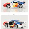 1/36 Lega 911 Graffiti Nero Auto da corsa Giocattolo in lega Giocattolo per bambini Giocattolo per ragazzi Giocattolo pressofuso