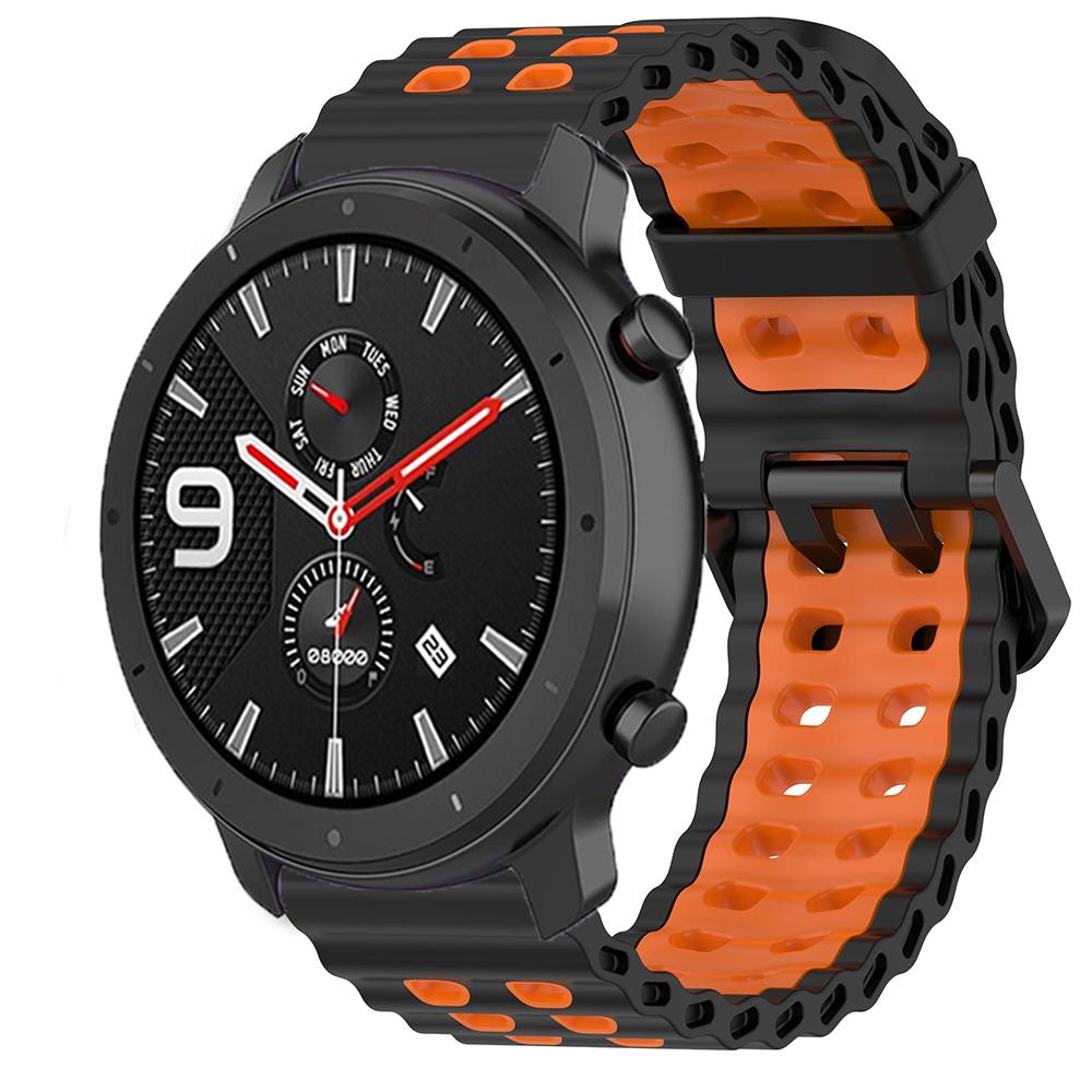 22mm Silicone Band for Amazfit GTR 47mm/GTR 4 3 Pro/Balance 2 1/Bip 6 5/Stratos 2 3 Bracelet for Huawei Watch GT6 5 4 46mm Strap