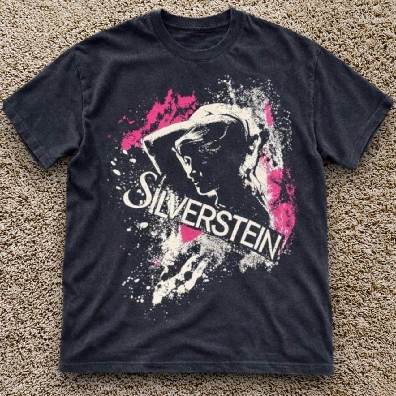 Silverstein band retro tshirt , vintage music tshirt Unisex T-Shirt S