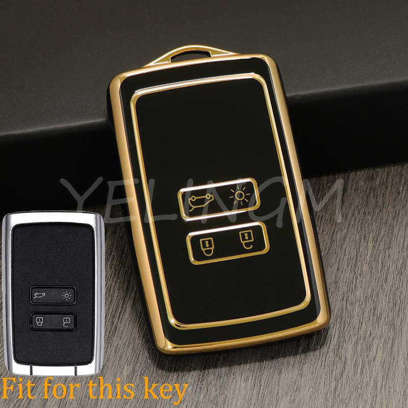 4 Button Car Key Case Cover For Renault Koleos Kadjar Scenic Megane Sandero Espace Clio Captur Kangoo Laguna Talisman Twingo