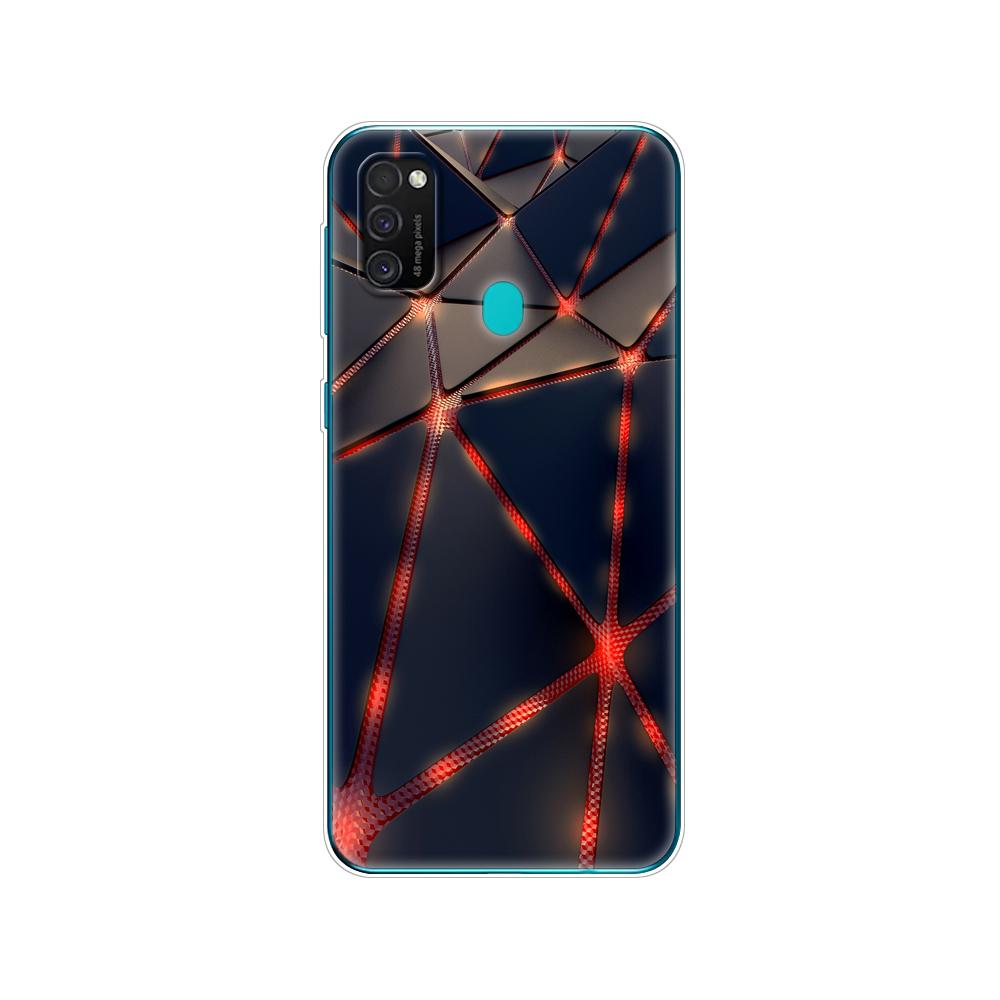 Pentru Samsung M21 Husa 6.4" Husa din silicon moale Tpu pentru Samsung Galaxy M21 M 21 SM-M215FZGUSER m215 Geanta din spate a telefonului Carcasa de protectie