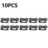Steel Chain Joint Links 1/2 X 1/8 Black Replacement
