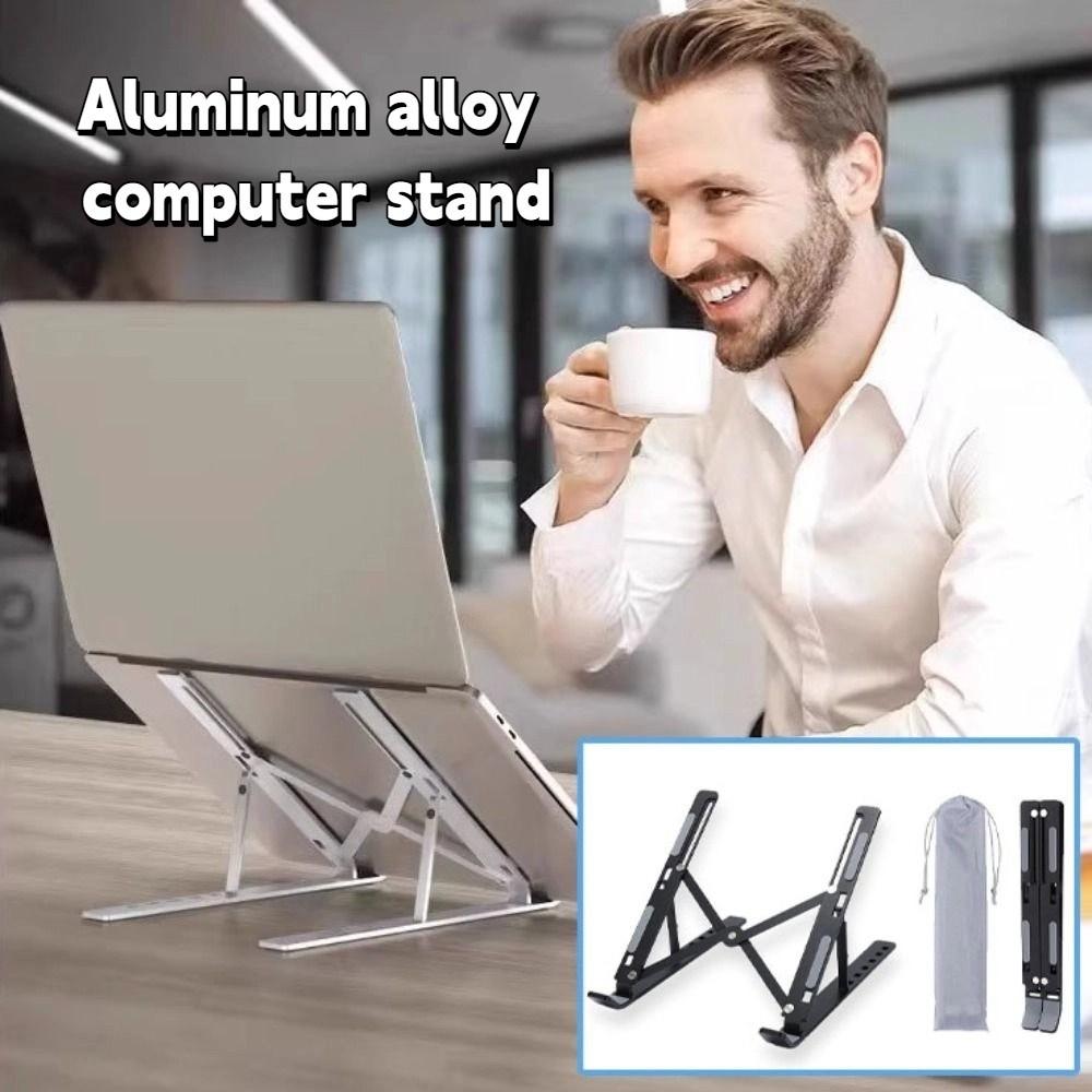 Foldable Laptop Cooling Bracket Lifting Notebook Support Base Foldable Laptop Stand  Office