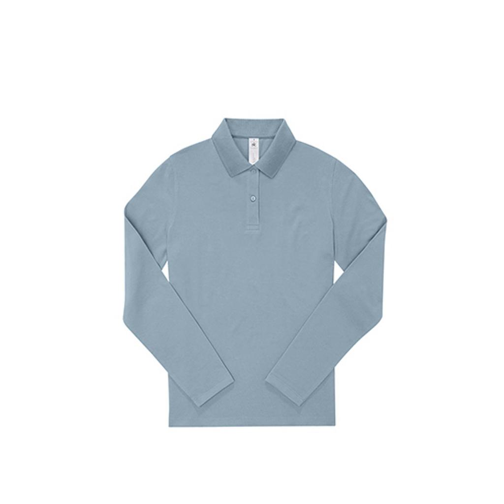B&C Womens/Ladies My Polo Long-Sleeved Shirt