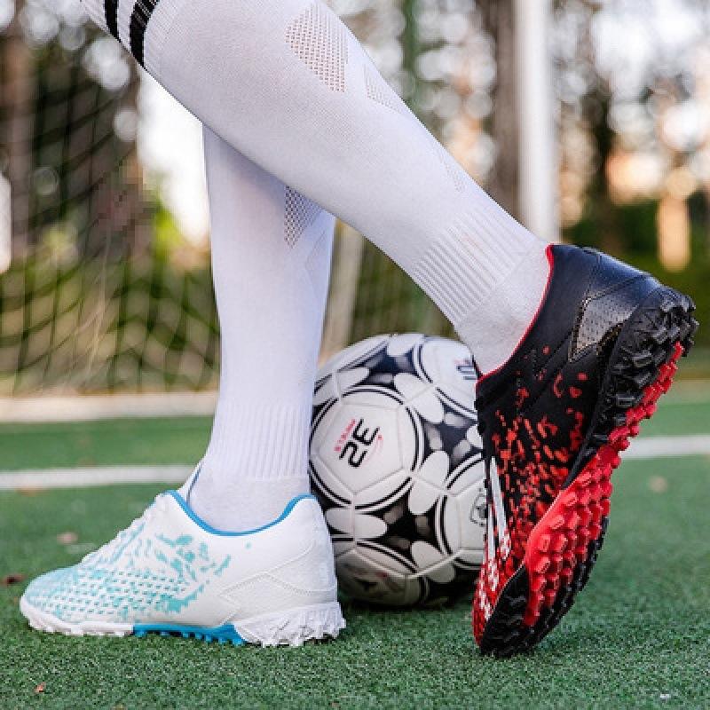 Wettkampf Kinder Mädchen Jugend Sportschuhe Außenhandel Fußballschuhe Kinder Studenten Kunstrasen Stollen Trainingsschuhe Herren